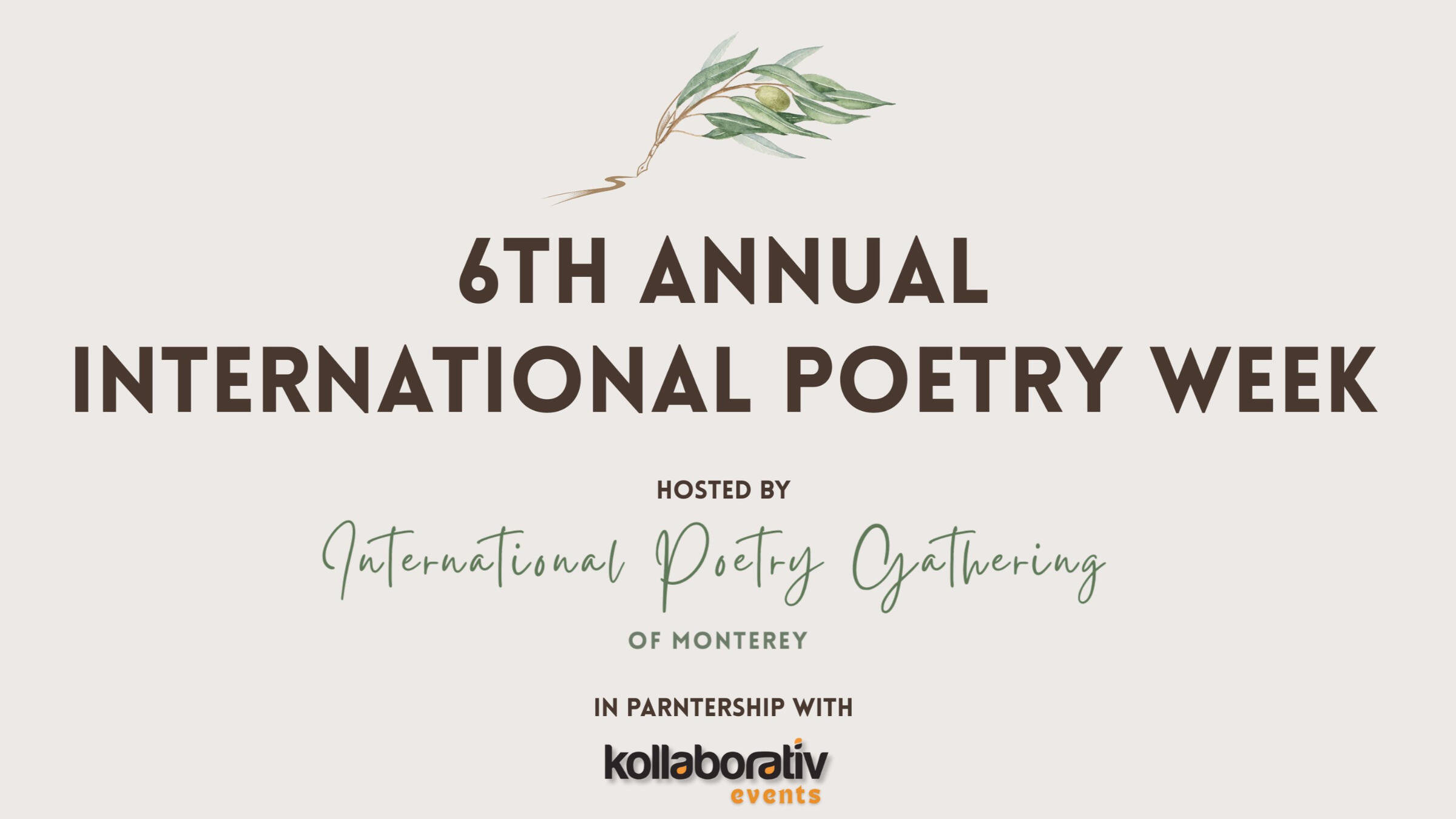 International Poetry Week 2025